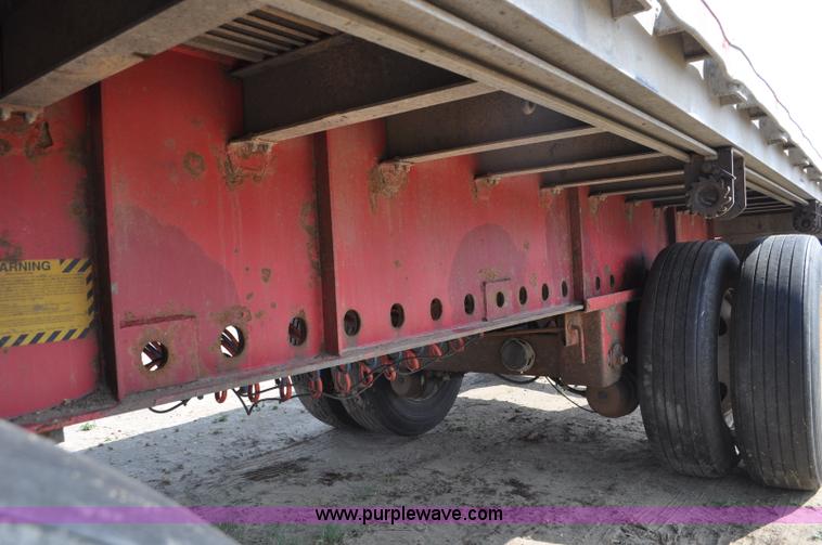 image for item G7471 2003 Transcraft Eagle RS2 flatbed trailer