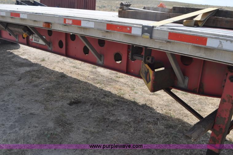 image for item G7471 2003 Transcraft Eagle RS2 flatbed trailer