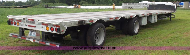 image for item K1608 2010 Fontaine drop deck equipment trailer