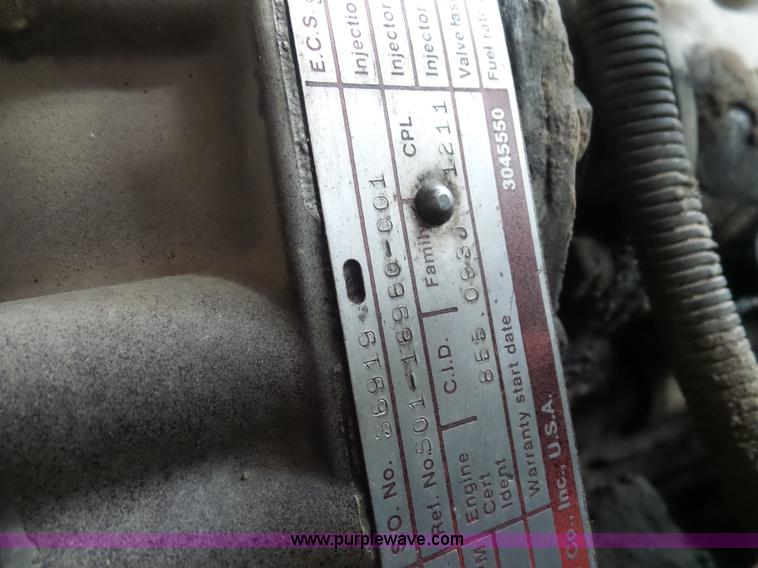 image for item K1613 1989 Freightliner FLA semi truck