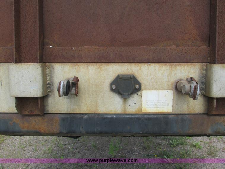 image for item K4118 1995 Transcraft Eagle flatbed trailer