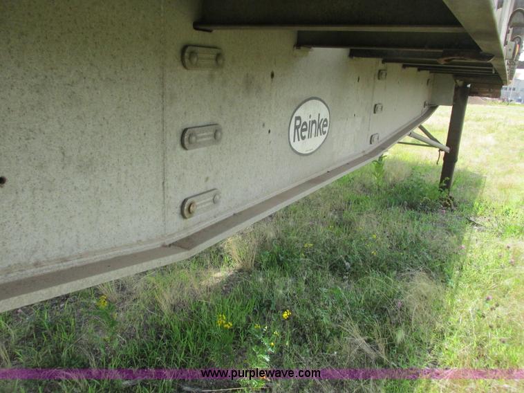 image for item K4123 1990 Reinke flatbed trailer