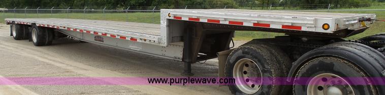 image for item K5271 2009 Chaparral drop deck trailer