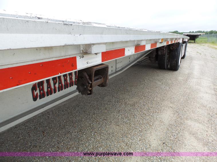 image for item K5271 2009 Chaparral drop deck trailer