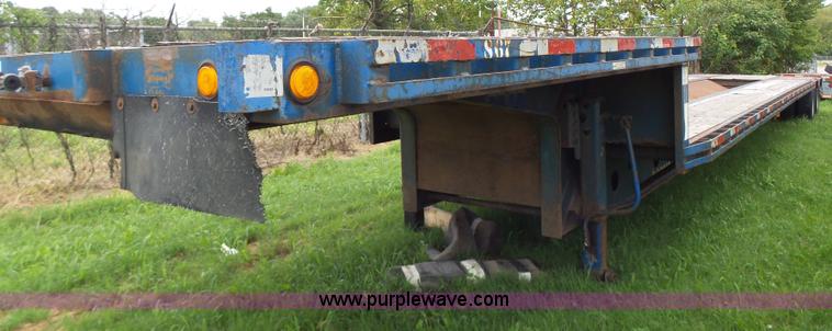 image for item K5704 2002 Doonan 482DB14B drop deck equipment trailer