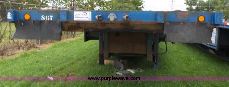 image for item K5704 2002 Doonan 482DB14B drop deck equipment trailer