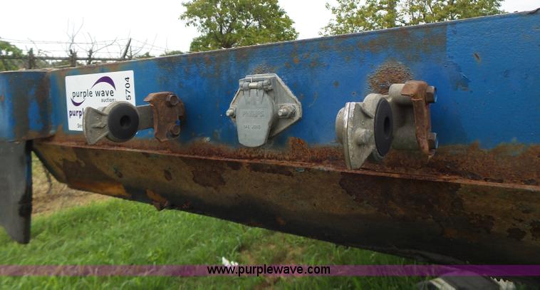 image for item K5704 2002 Doonan 482DB14B drop deck equipment trailer