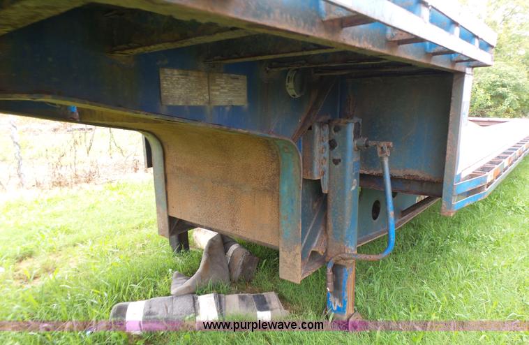 image for item K5704 2002 Doonan 482DB14B drop deck equipment trailer