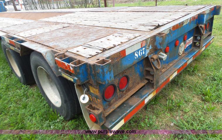 image for item K5704 2002 Doonan 482DB14B drop deck equipment trailer