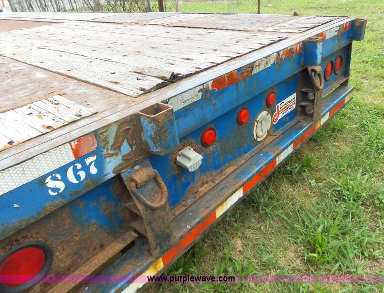 image for item K5704 2002 Doonan 482DB14B drop deck equipment trailer