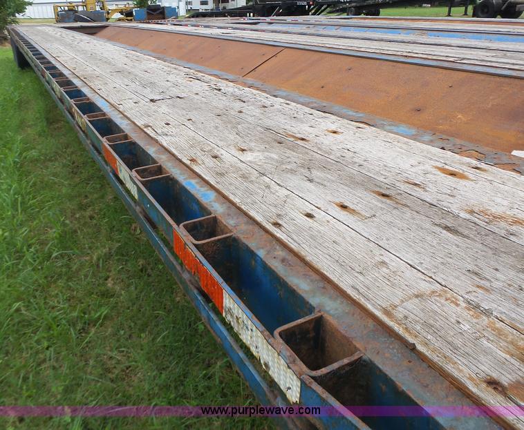 image for item K5704 2002 Doonan 482DB14B drop deck equipment trailer