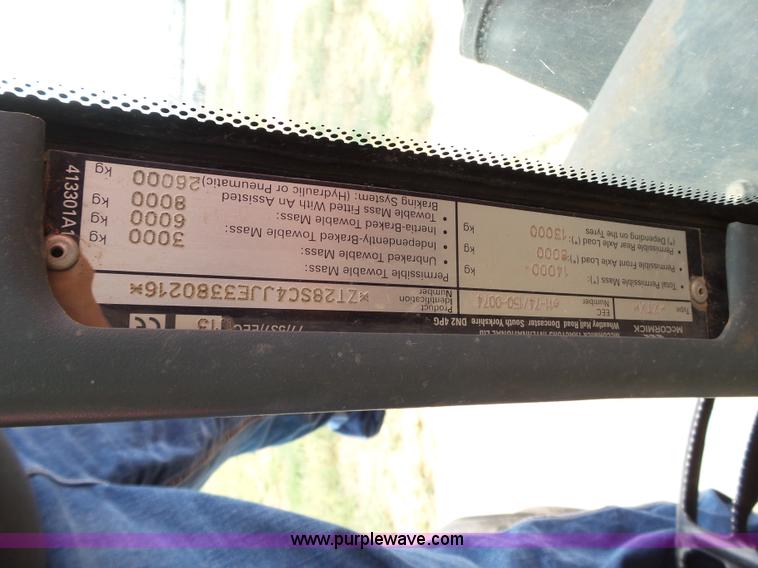 image for item BJ9321 2007 McCormick ZTX280 MFWD tractor