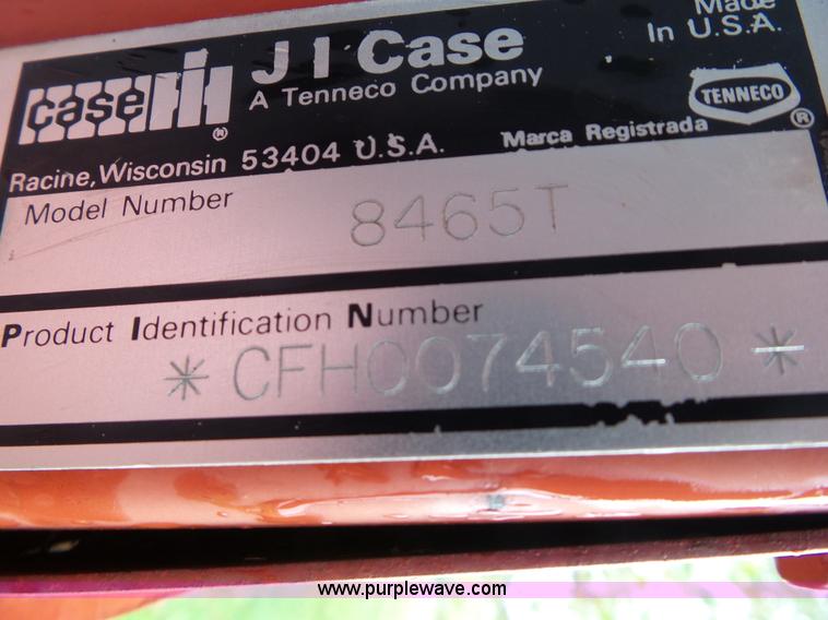 image for item BZ9850 1994 Case IH 8465T round baler