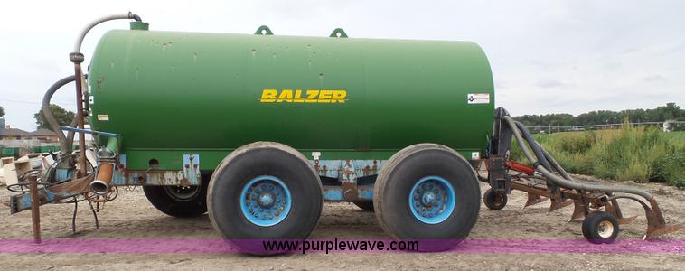 image for item CD9186 Balzer honey wagon