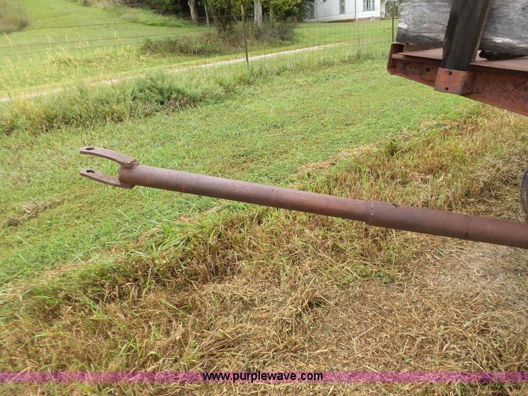image for item CD9432 Shop built hay trailer