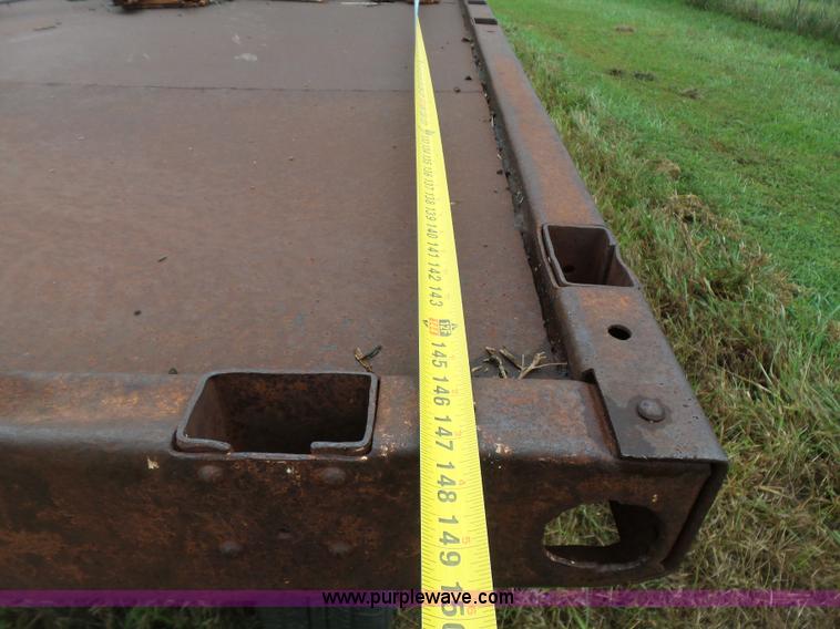 image for item CD9432 Shop built hay trailer