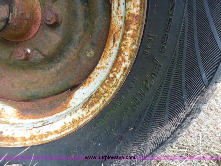 image for item CD9432 Shop built hay trailer