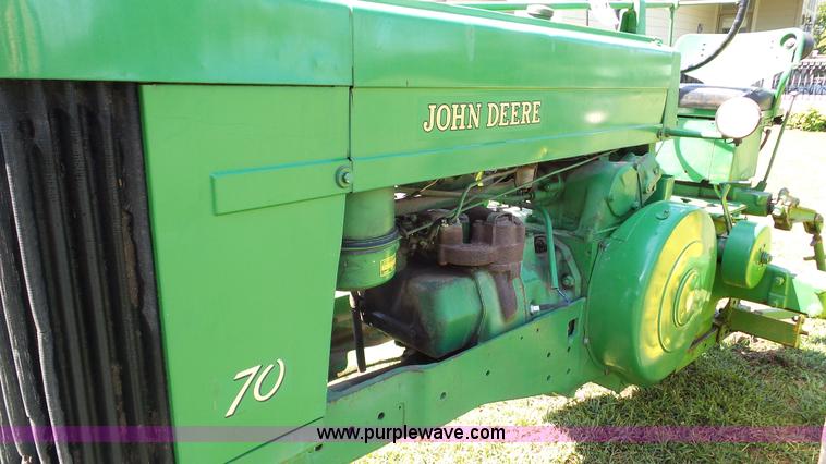 image for item DA8784 John Deere 70 tractor