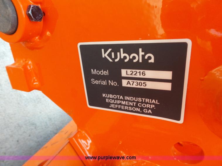 image for item DB4518 2009 Kubota L3240DT MFWD tractor