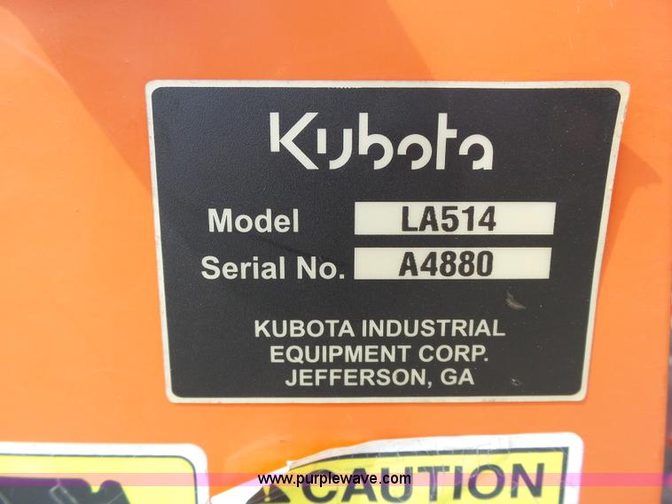 image for item DB4518 2009 Kubota L3240DT MFWD tractor