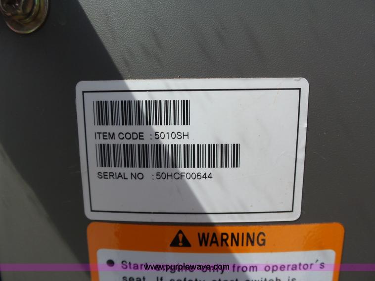 image for item DB4519 2014 Mahindra 5010HST MFWD tractor