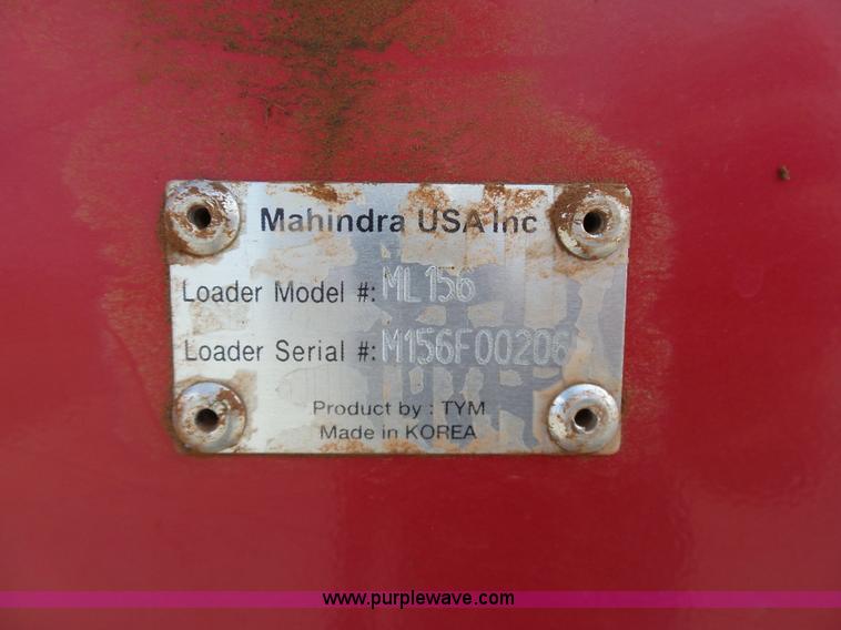 image for item DB4519 2014 Mahindra 5010HST MFWD tractor
