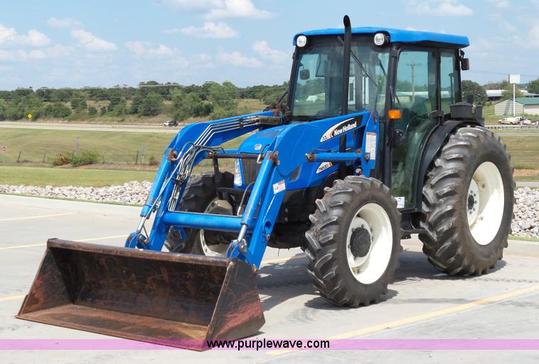 image for item DB4529 2009 New Holland TN60DA MFWD tractor