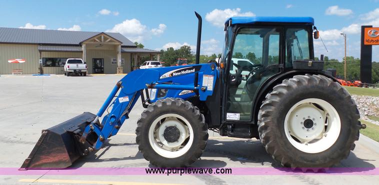 image for item DB4529 2009 New Holland TN60DA MFWD tractor