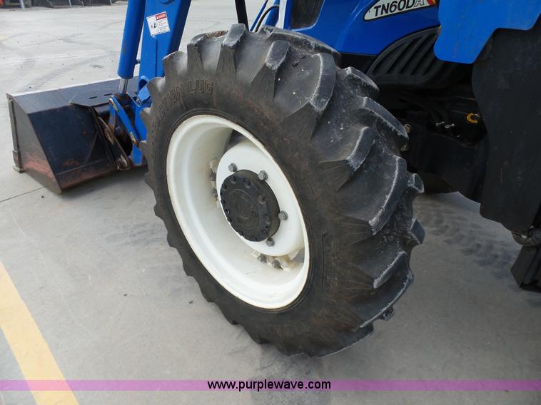 image for item DB4529 2009 New Holland TN60DA MFWD tractor