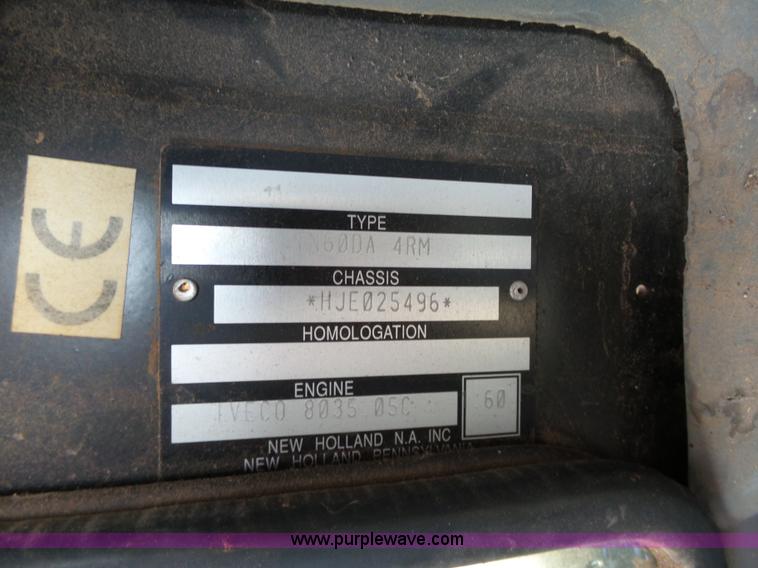 image for item DB4529 2009 New Holland TN60DA MFWD tractor