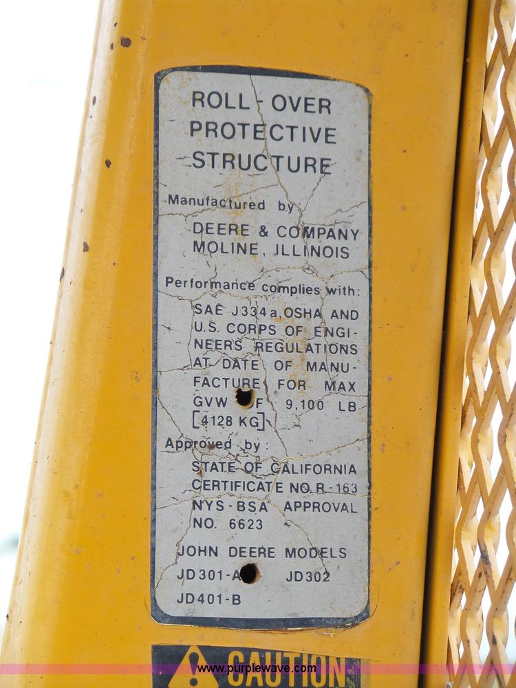 image for item DB4534 John Deere 401B tractor