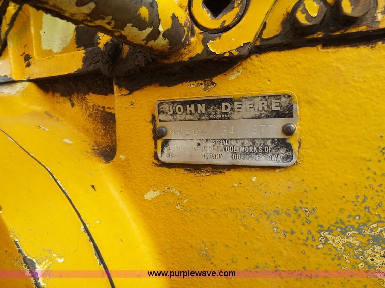image for item DB4534 John Deere 401B tractor