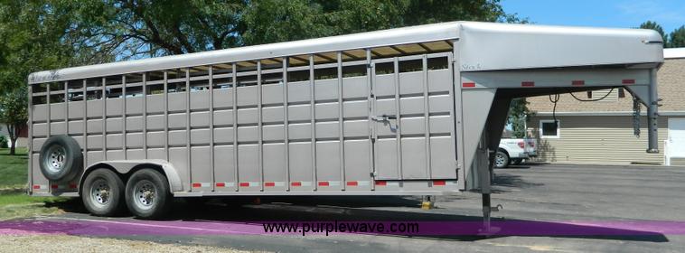 image for item J5109 2014 Liberty Travalong livestock trailer