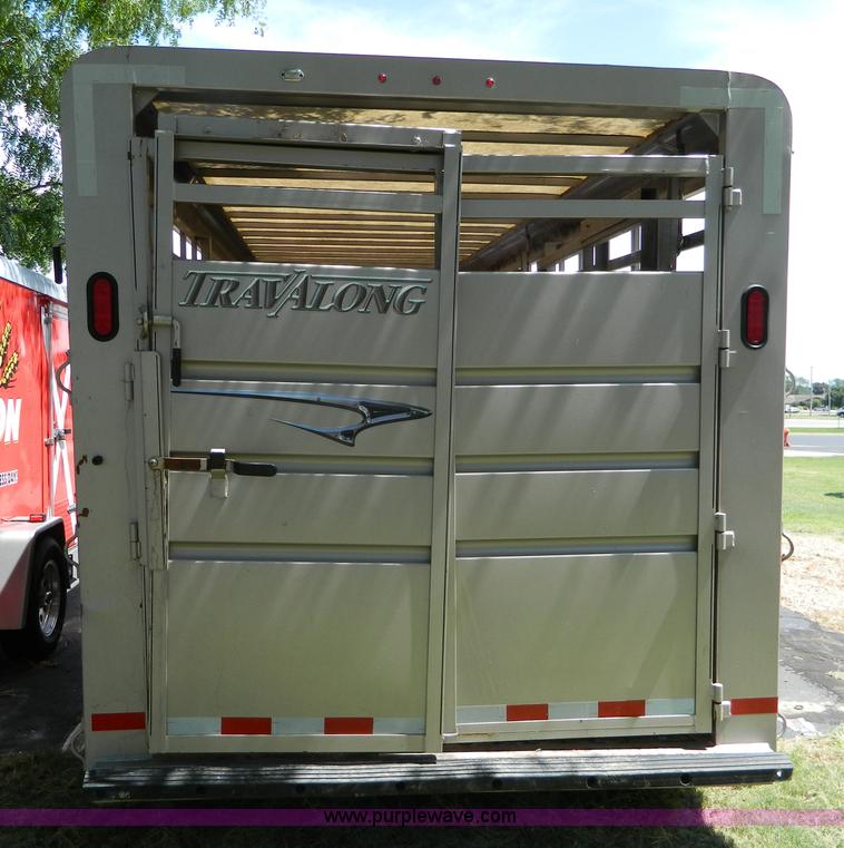 image for item J5109 2014 Liberty Travalong livestock trailer