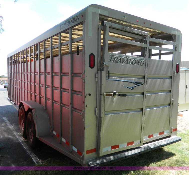 image for item J5109 2014 Liberty Travalong livestock trailer
