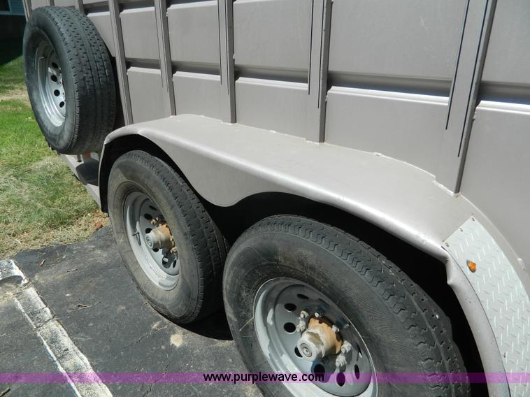 image for item J5109 2014 Liberty Travalong livestock trailer