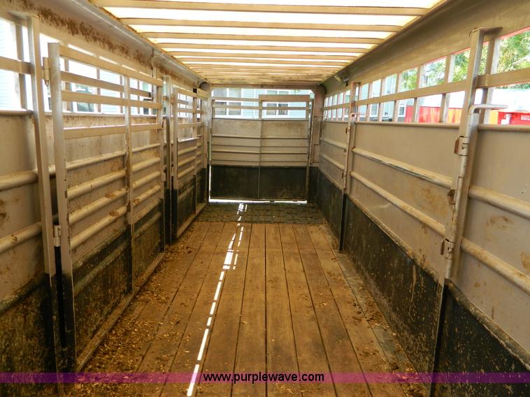 image for item J5109 2014 Liberty Travalong livestock trailer