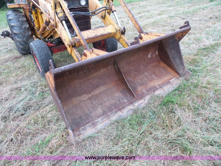 image for item K1612 Case 580B Construction King landscape tractor