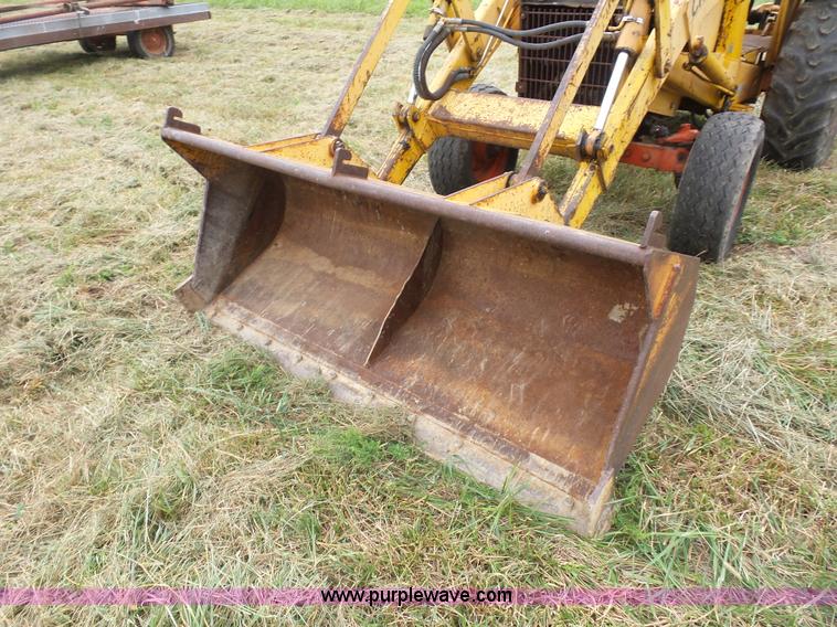 image for item K1612 Case 580B Construction King landscape tractor