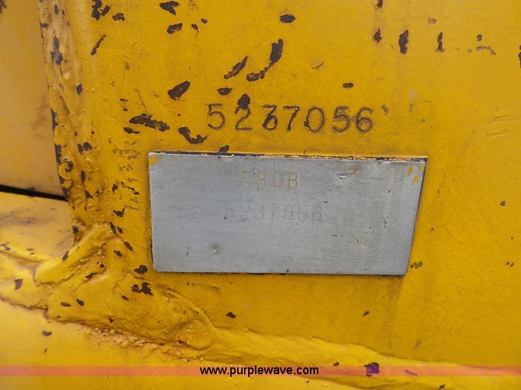 image for item K1612 Case 580B Construction King landscape tractor