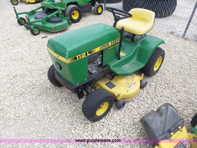 image for item K3083 John Deere 112L lawn mower