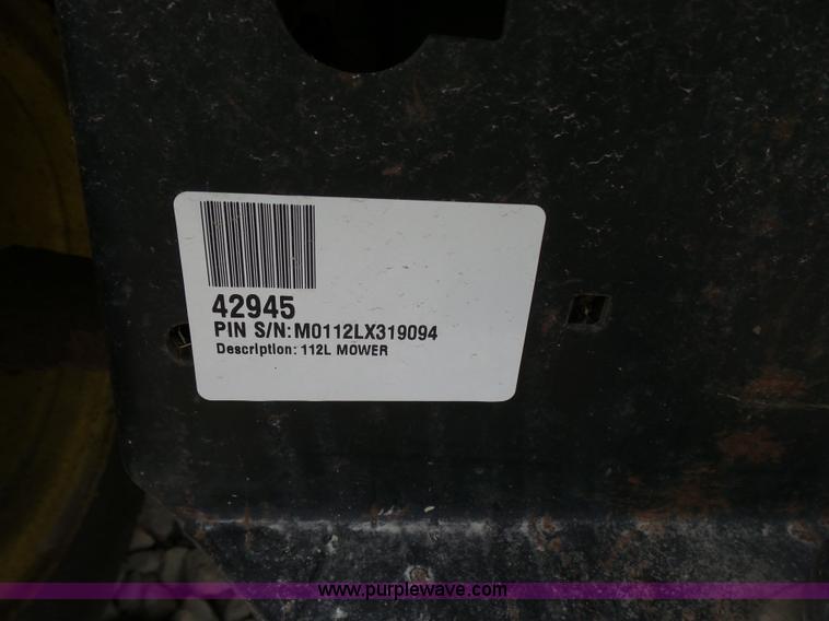 image for item K3083 John Deere 112L lawn mower