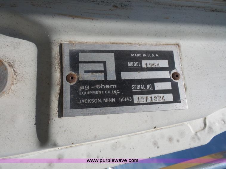 image for item K3602 1984 Ford 8000 Agritruck 1554 applicator truck