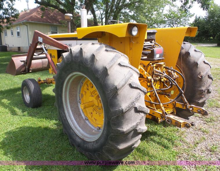 image for item K3611 1969 Minneapolis Moline Super M670 tractor