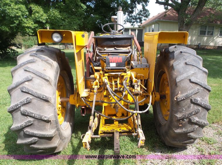 image for item K3611 1969 Minneapolis Moline Super M670 tractor