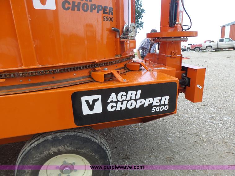 image for item K5705 2014 Valmetal Agri Chopper 5600  bale processor