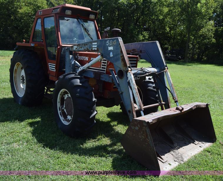 image for item L3866 Fiat Hesston 880-5DT MFWD tractor