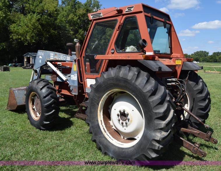 image for item L3866 Fiat Hesston 880-5DT MFWD tractor