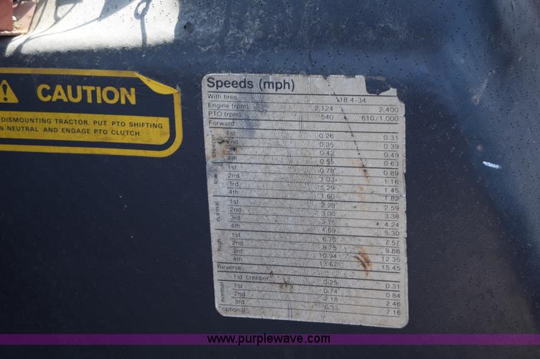 image for item L3866 Fiat Hesston 880-5DT MFWD tractor