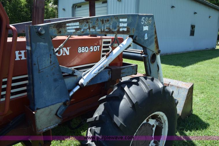 image for item L3866 Fiat Hesston 880-5DT MFWD tractor